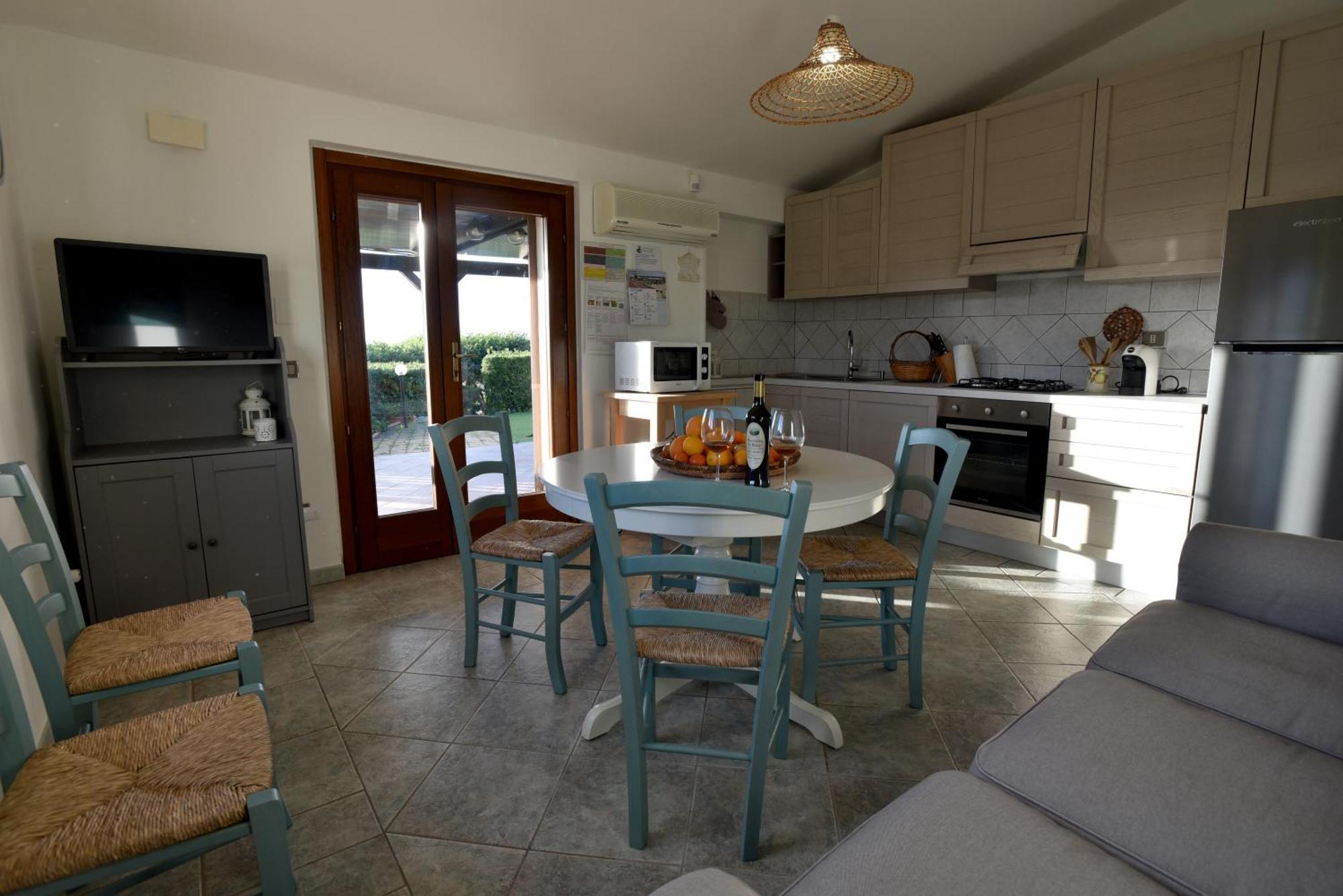 Casa Nel Vigneto Con Vista Mare Apartment Magomadas ภายนอก รูปภาพ